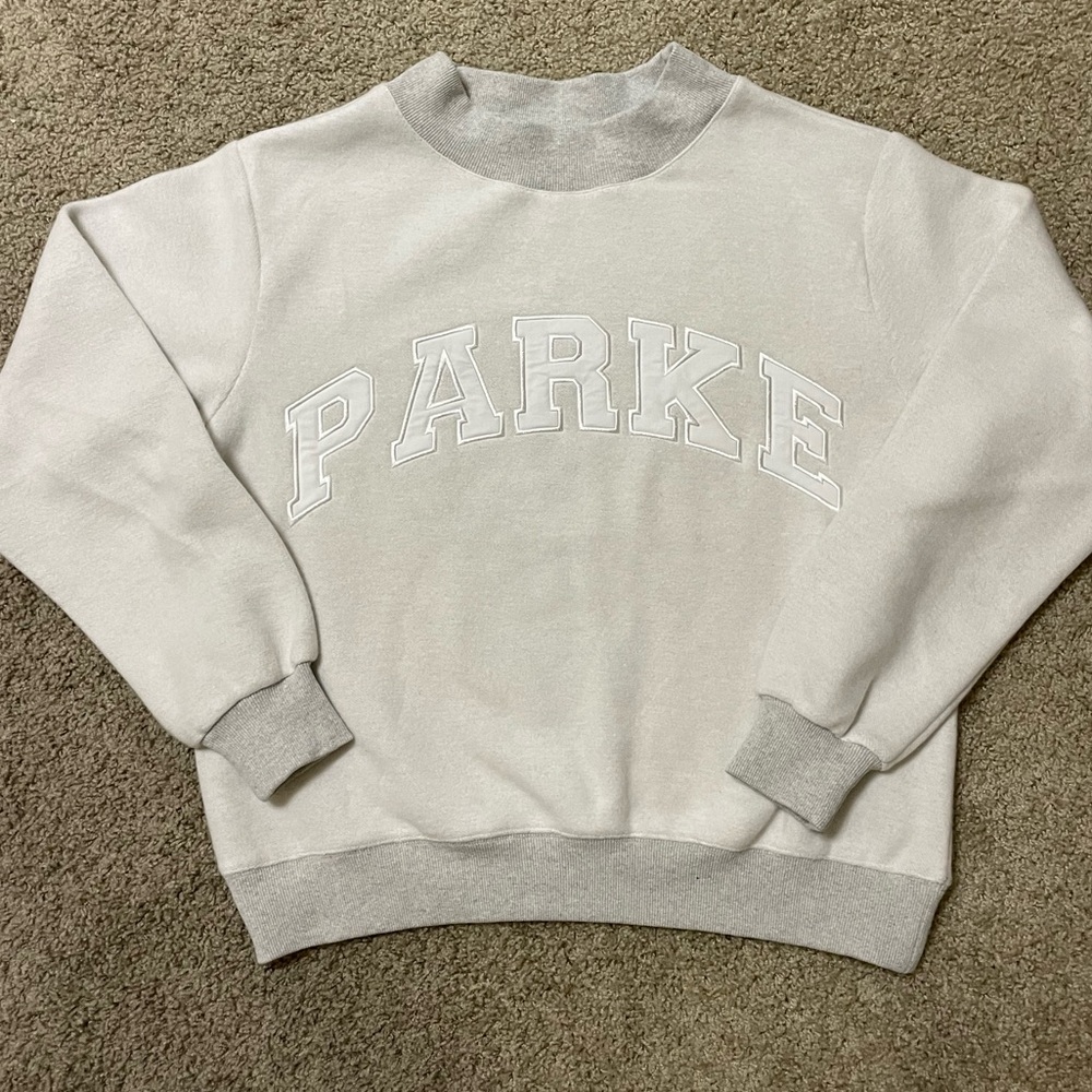PARKE Varsity mock neck Inside Out!!!